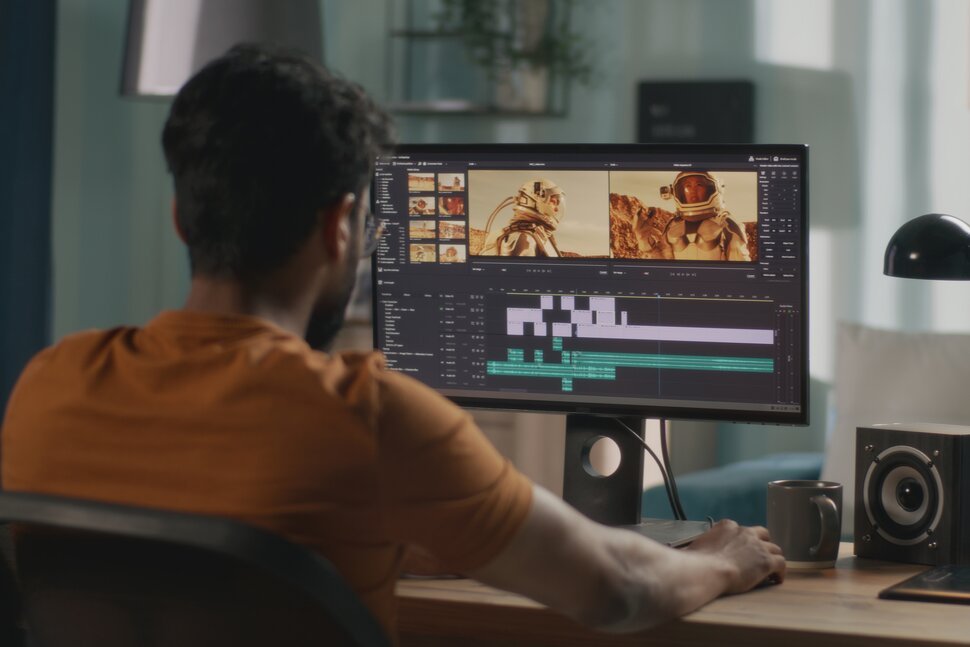 professional video editing